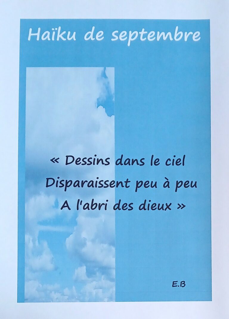 Haiku Septembre