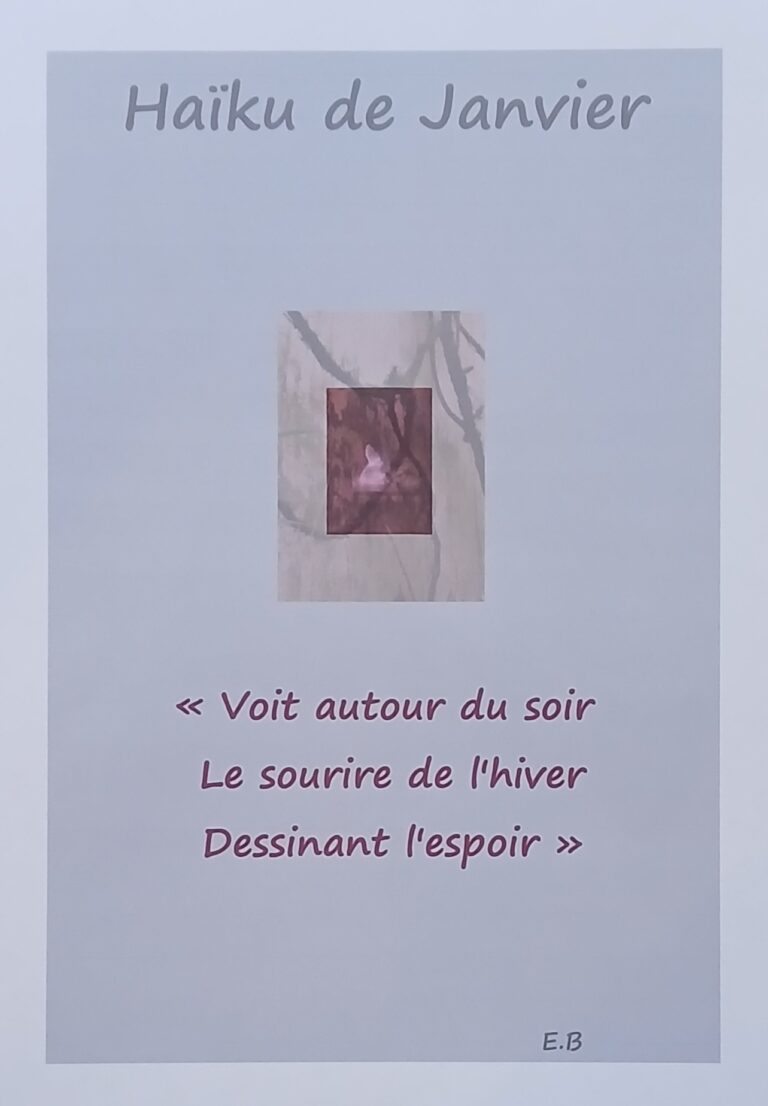 haiku Janvier 2026